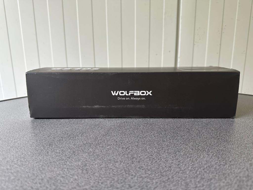 Wolfbox G840H 2K Wifi Gps 32gb Mirror dashcam, Ophalen of Verzenden, Zo goed als nieuw