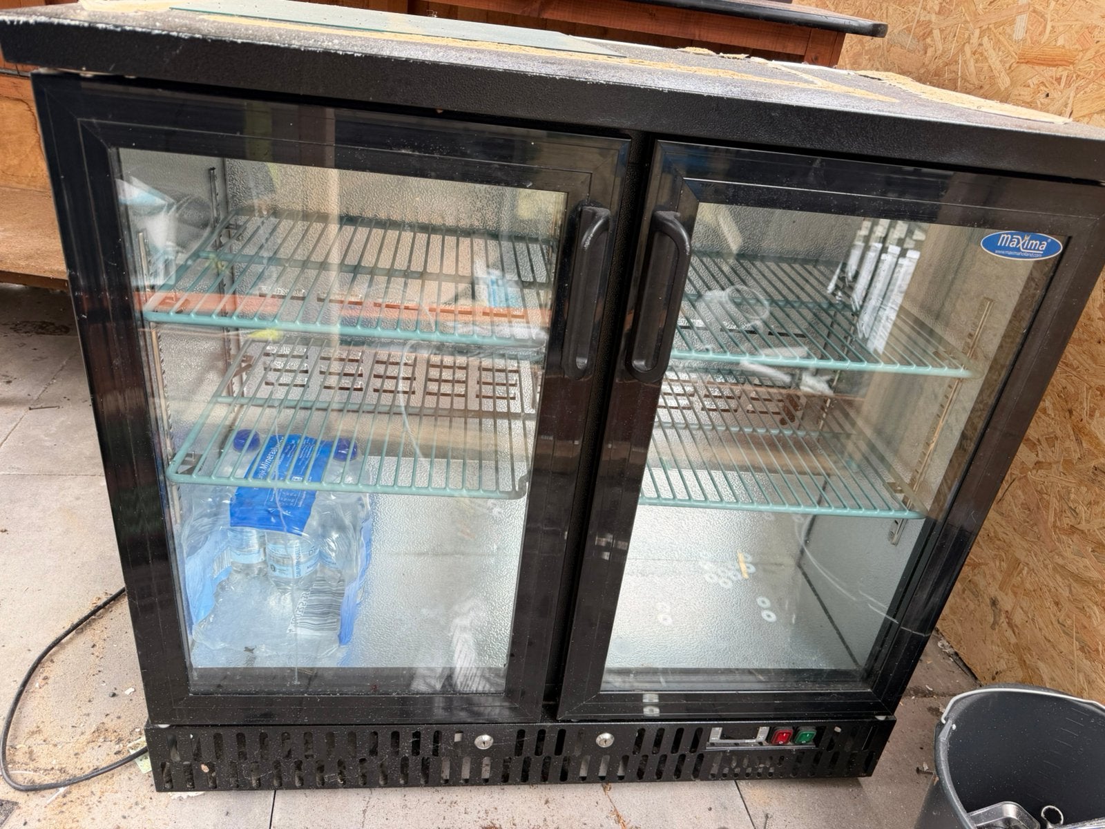 Maxima bar koeler snelkoeler, Zonder vriesvak, 200 liter of meer, Zo goed als nieuw, 160 cm of meer