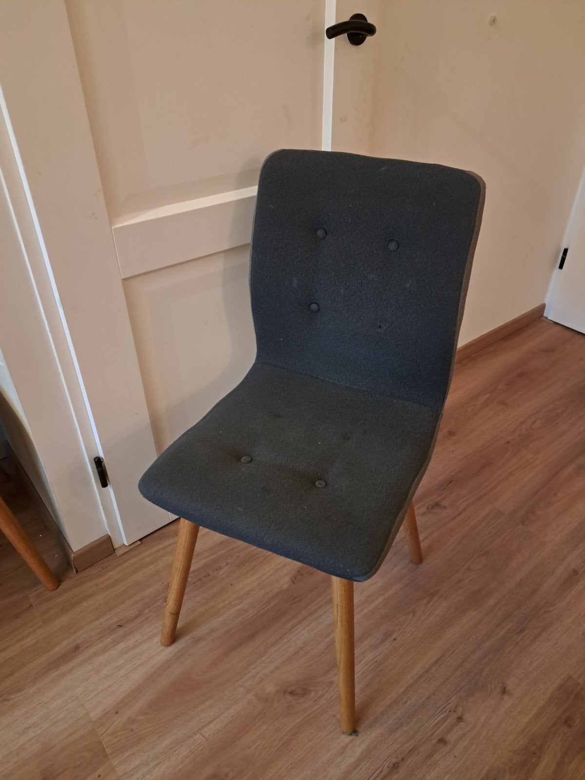 4 stoelen, ideaal voor studentenhuis, Ophalen, Gebruikt, Vier, Stof