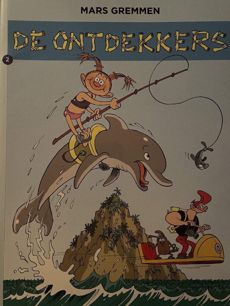 de Ontdekkers 2.00 euro, Eén stripboek, Ophalen of Verzenden, Gelezen