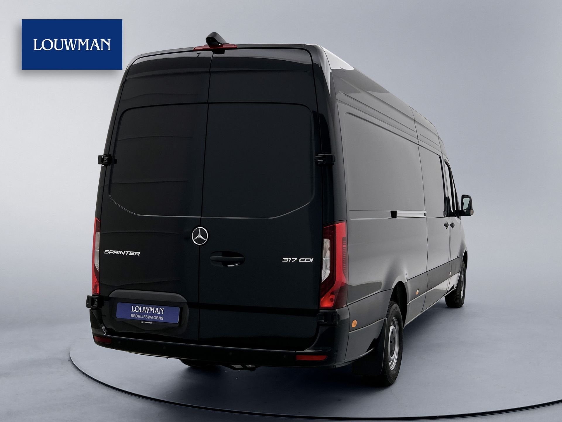 Mercedes-Benz Sprinter 317 1.9 CDI PRO L3H2 3500 KG Trekgewi, Automaat, Gebruikt, 4 cilinders, Zwart