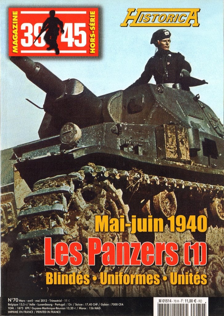 39 45 Magazine Historica HS No 70 / 112, Verzenden, Voor 1940, Zo goed als nieuw, Landmacht