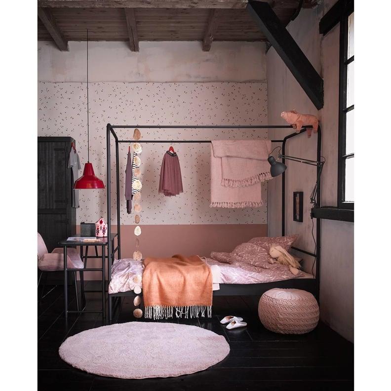 VT wonen bed Bunk 90x200 metaal zwart, Huis en Inrichting, Slaapkamer | Bedden, Gebruikt, Eenpersoons, 90 cm, 200 cm, Metaal, Zwart