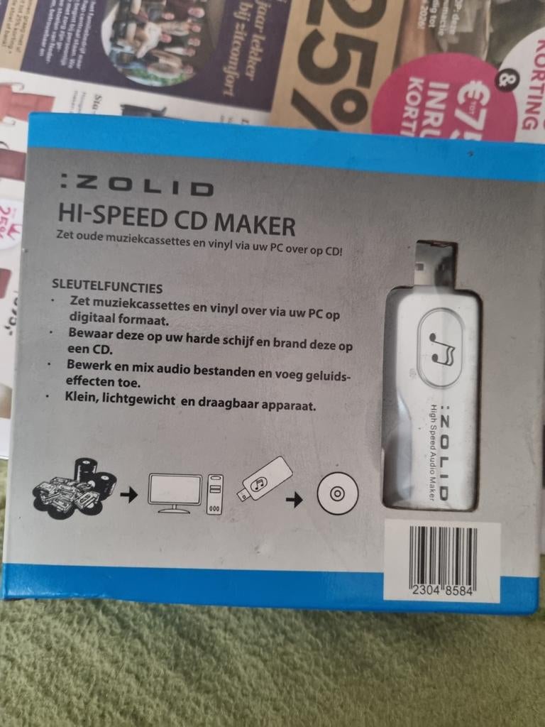 Dit apparaat is een Zolid Hi-Speed CD Maker bieden, Computers en Software, Audio-software, Ophalen of Verzenden