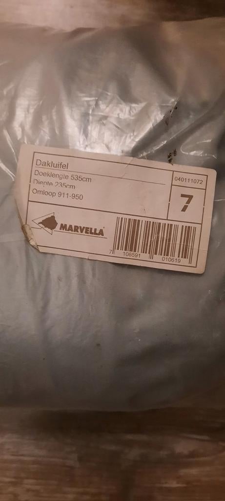Nieuwe   Marvella schuif luifel maat 7, Ophalen of Verzenden
