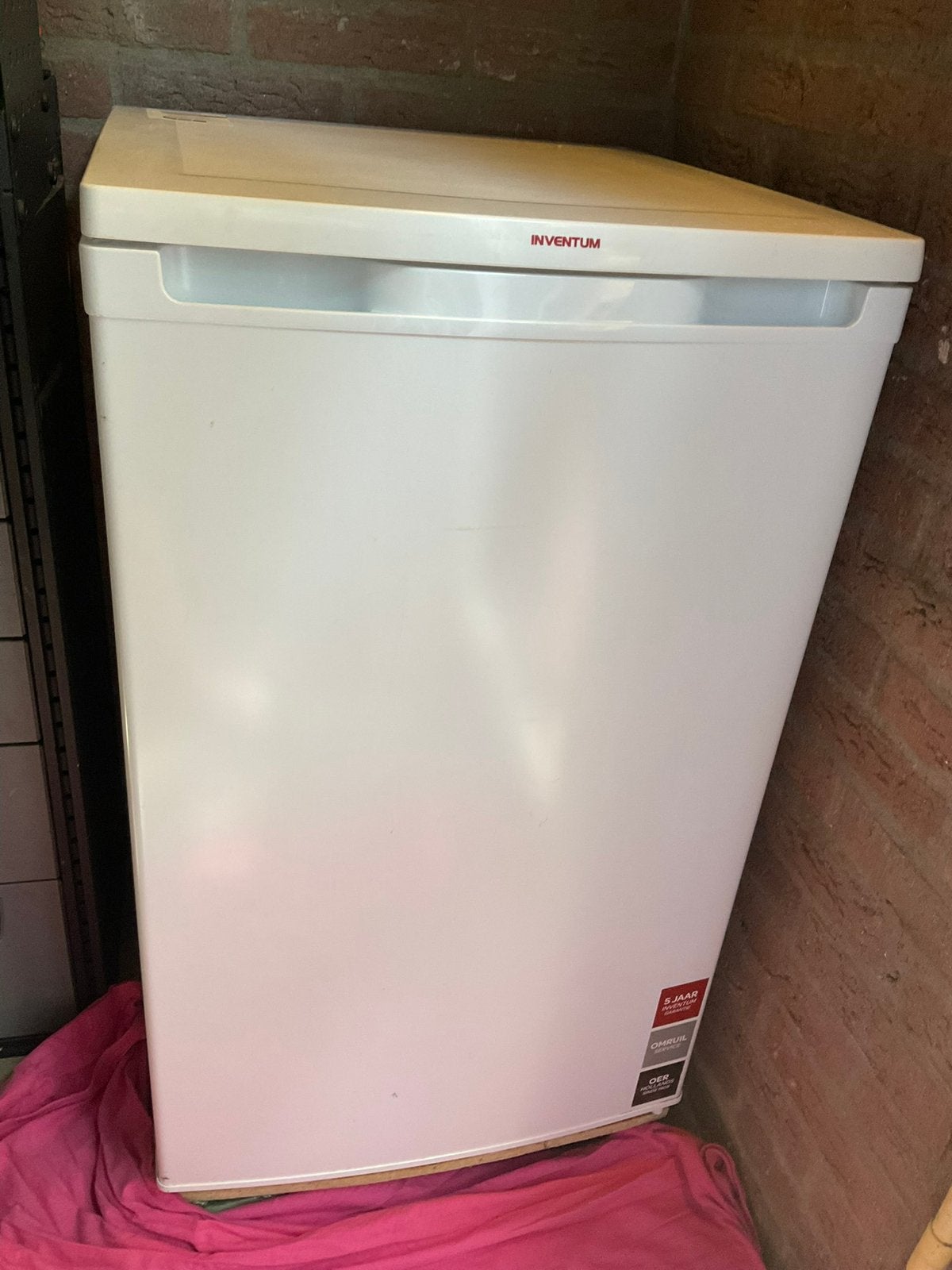 INVENTUM VRIES ZGAN 3laden low frost **** energie jr 131kwU, Ophalen, Zo goed als nieuw, Minder dan 60 cm, Minder dan 85 cm
