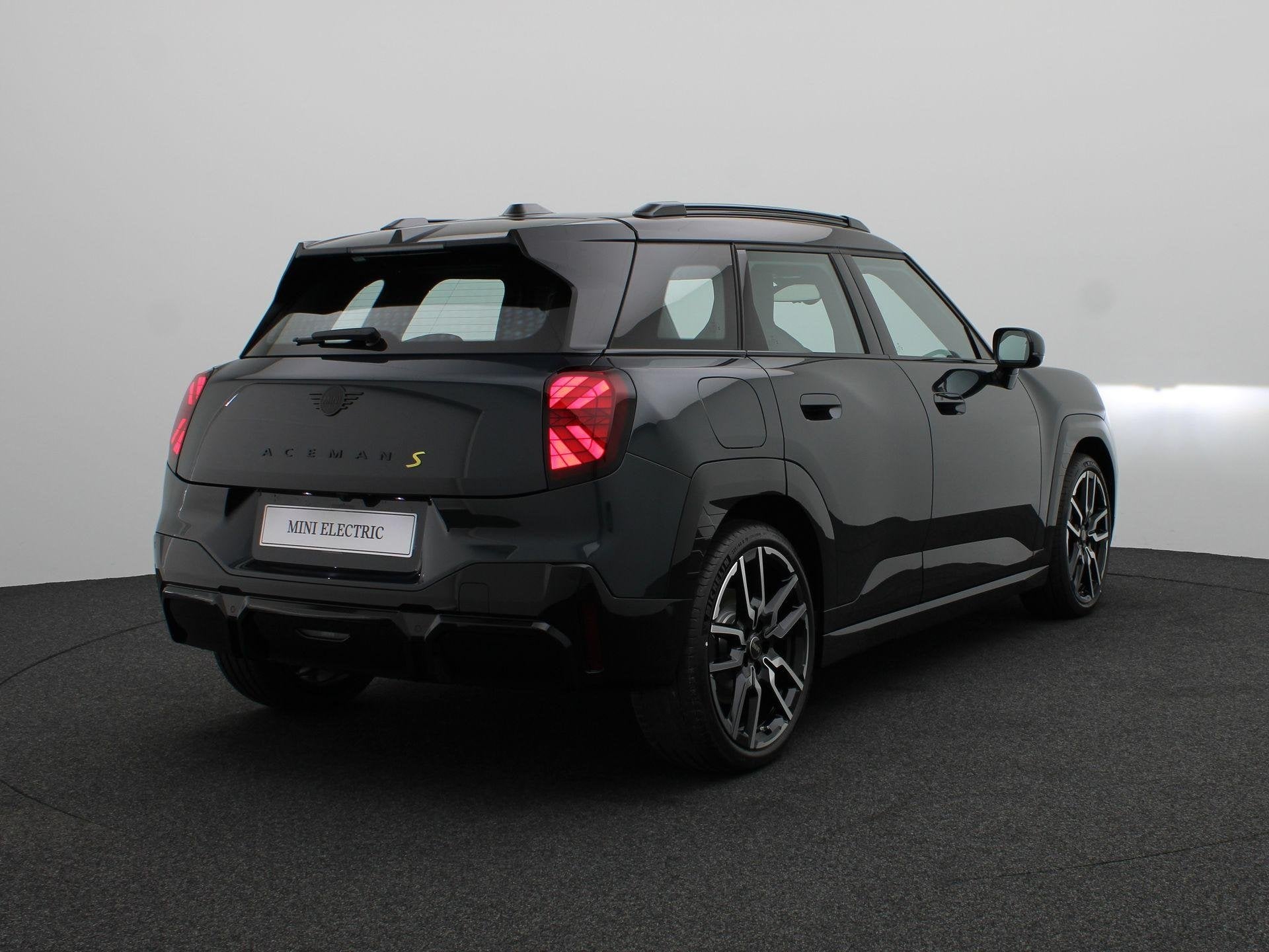 MINI Aceman SE John Cooper Works + S Pakket, Auto's, Zwart, Leder en Stof, 218 pk, Aceman