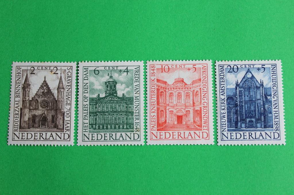 500-503 Zomerzegels 1948 Postfris, Ophalen of Verzenden, Na 1940, Postfris