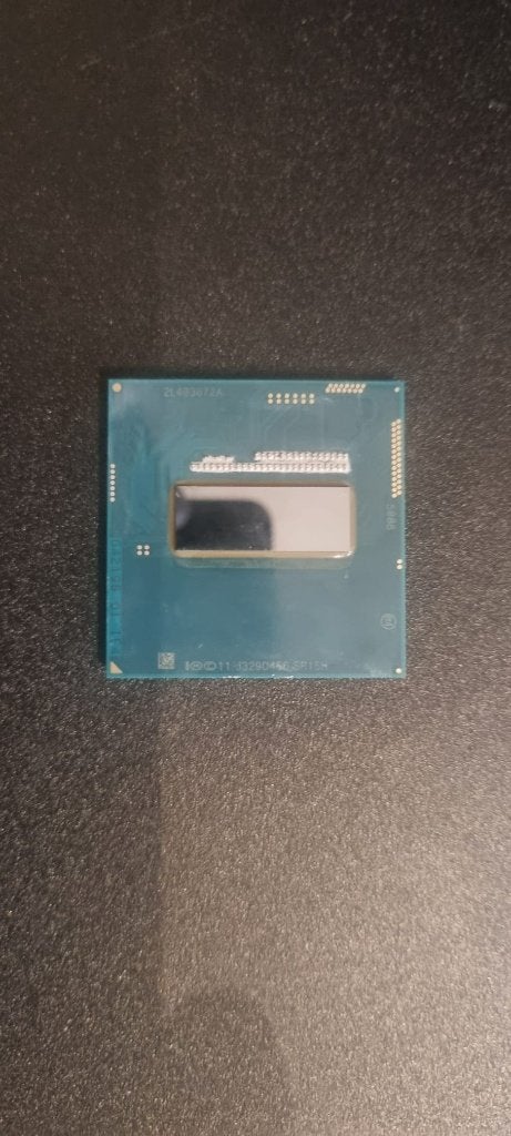 Intel Core i7-4700MQ quadcore 2.4 Ghz laptop cpu, Gebruikt, 4-core, G3 / rPGA946B, Intel Core i7