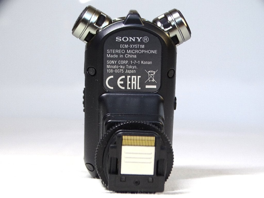 Sony ECM-XYST1M Stereo microfoon, windscherm, kabel, ZGAN, Overige typen, Overige soorten, Zo goed als nieuw, Sony
