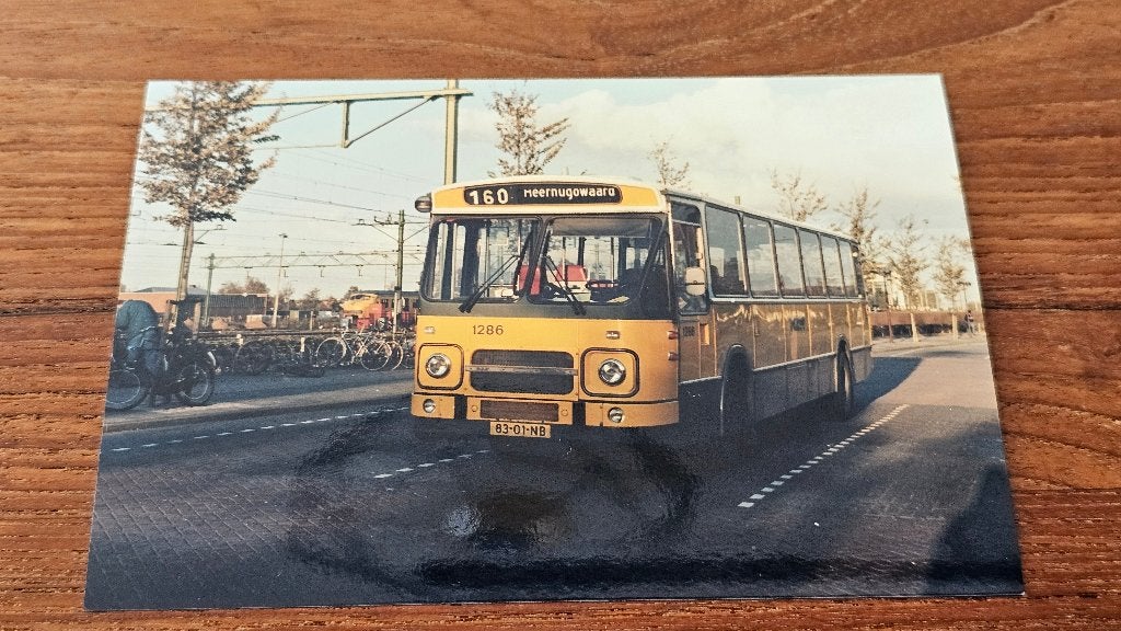 Foto BUS NZH Haarlem 1286, Verzenden, Gebruikt, Bus of Metro, Overige typen