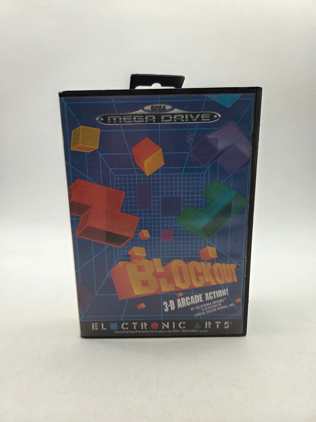 Blockout - Sega Mega Drive - Retro Puzzelgame, Gebruikt, Niet vermeld op verpakking, Electronic Arts, 2 spelers