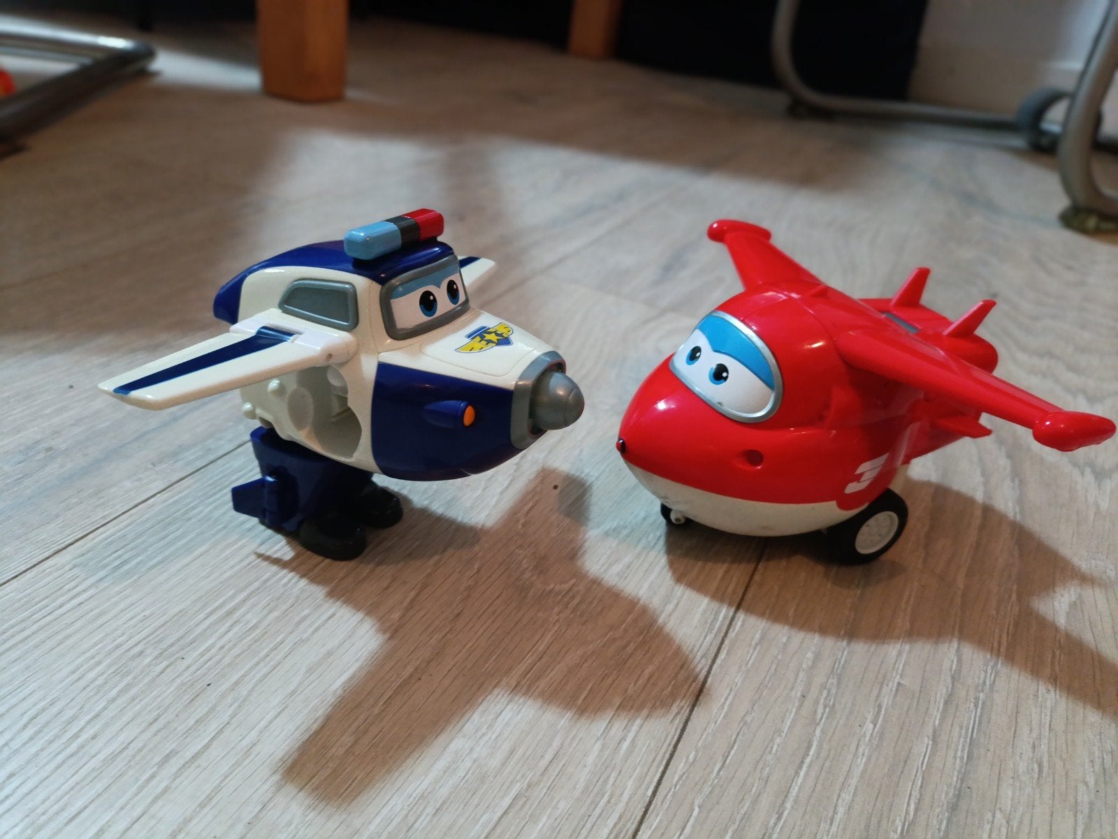 Super Wings Speelgoed Vliegtuigen Set - 3 Stuks, Ophalen of Verzenden, Gebruikt
