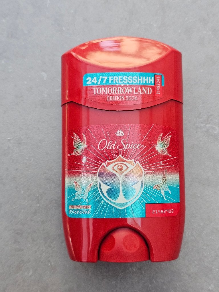 Tomorrowland - Old Spice deodorant stick (edition 2026), Ophalen of Verzenden, Nieuw, Deodorant of Bodyspray