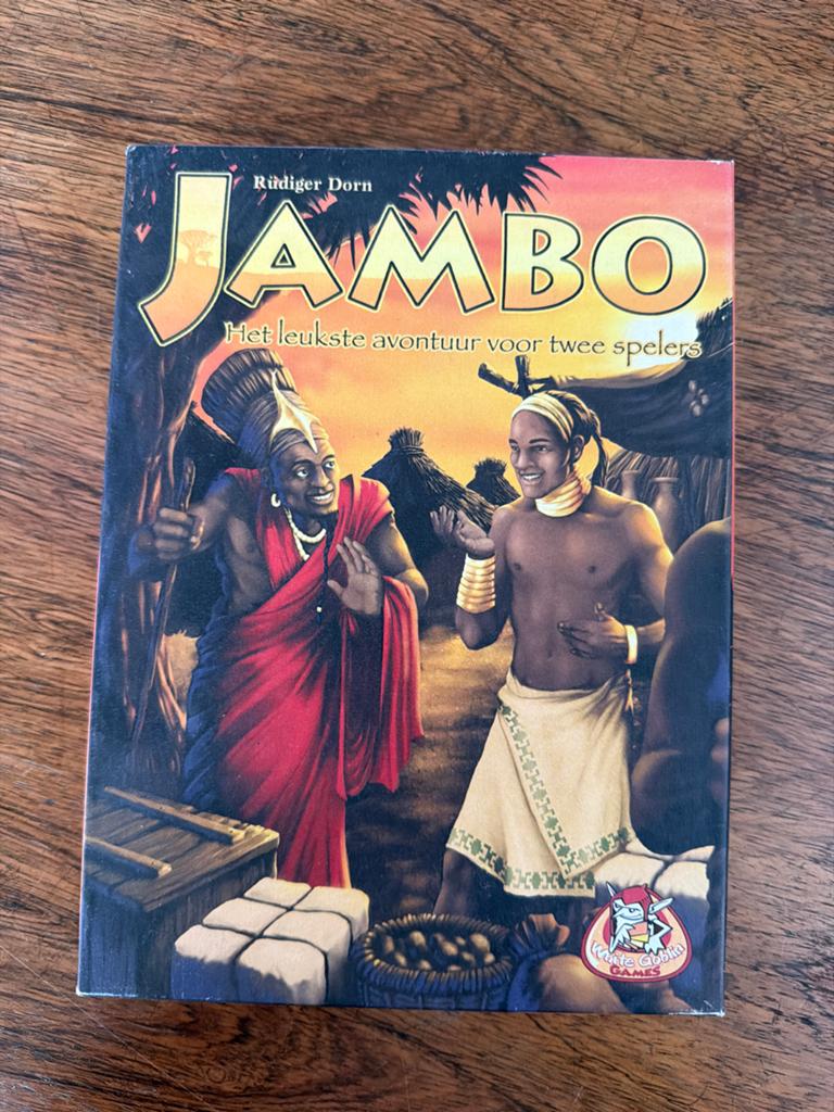 Jambo bordspel - Het leukste avontuur voor twee spelers, Een of twee spelers, Ophalen of Verzenden, Zo goed als nieuw