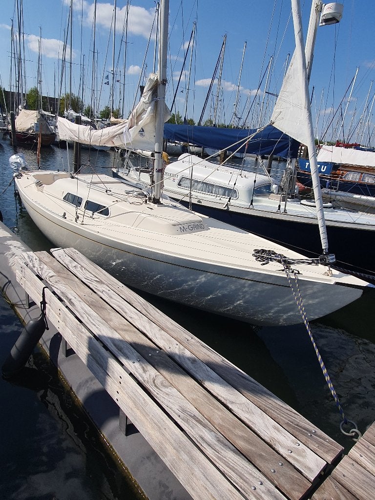 Marieholm IF zeilboot, Ophalen, Marieholm, S-spant, Buitenboordmotor