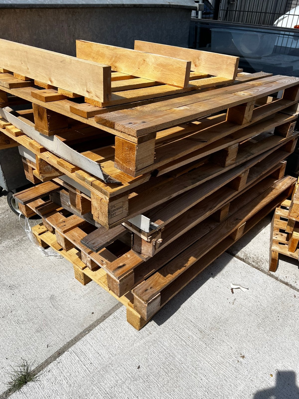 Pallets, Ophalen, Zo goed als nieuw, Pallet, Minder dan 200 cm