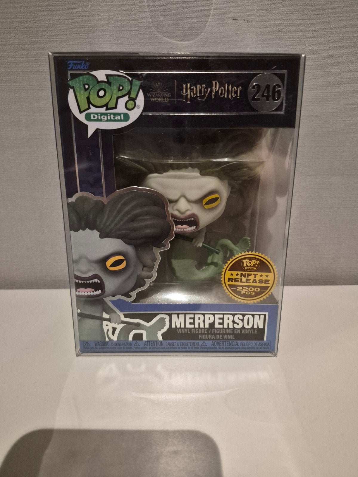 harry potter nft funko pop merperson 246, Ophalen of Verzenden, Zo goed als nieuw