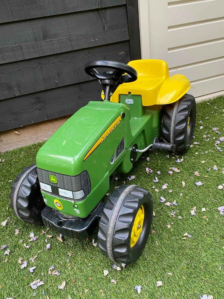 John Deere traptractor, Kinderen en Baby's, Speelgoed | Buiten | Skelters, Ophalen, Zo goed als nieuw, Overige merken