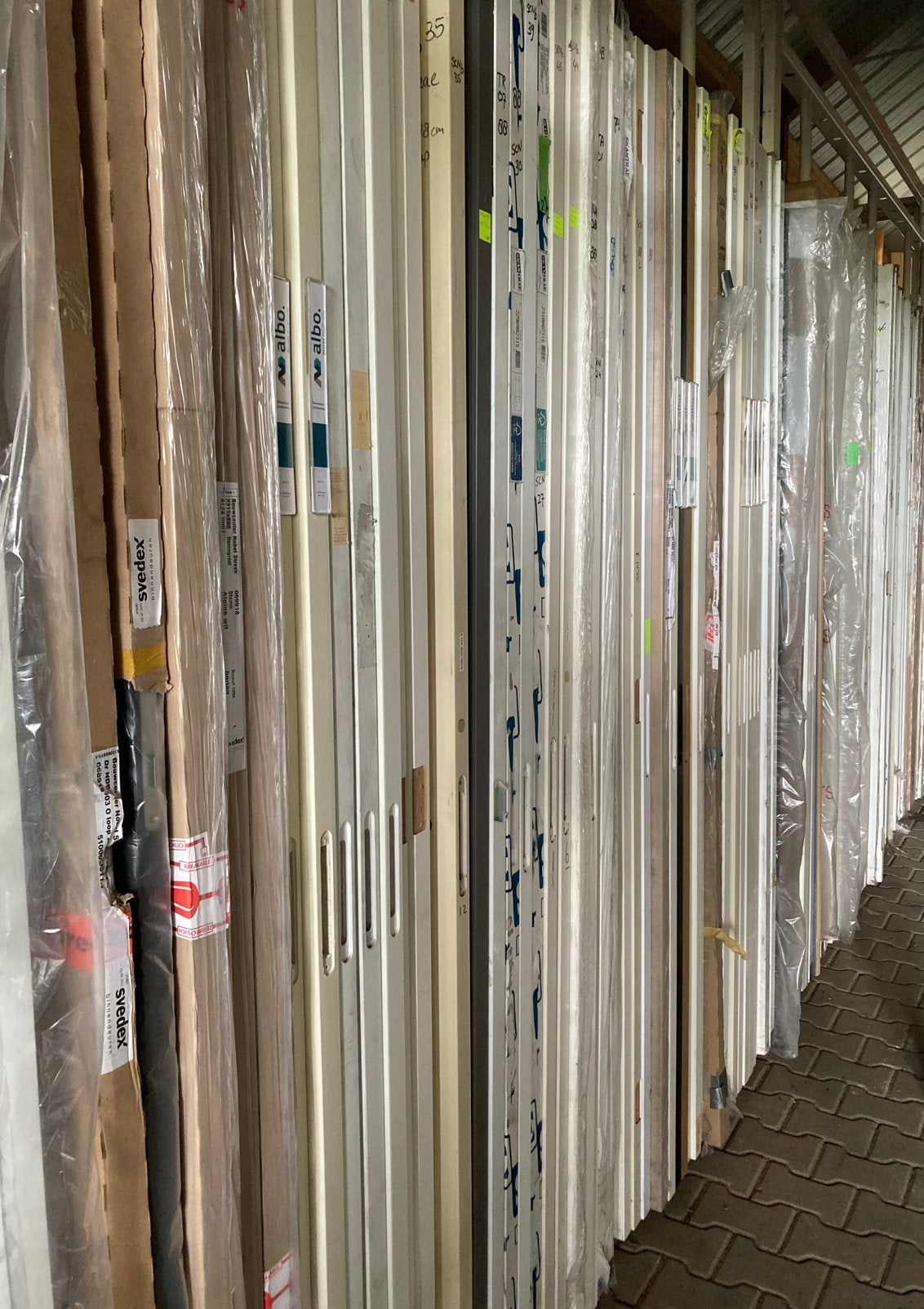 Partij (ca. 400 stuks) nieuwe binnendeuren, Ophalen, 215 cm of meer, Binnendeur, Nieuw
