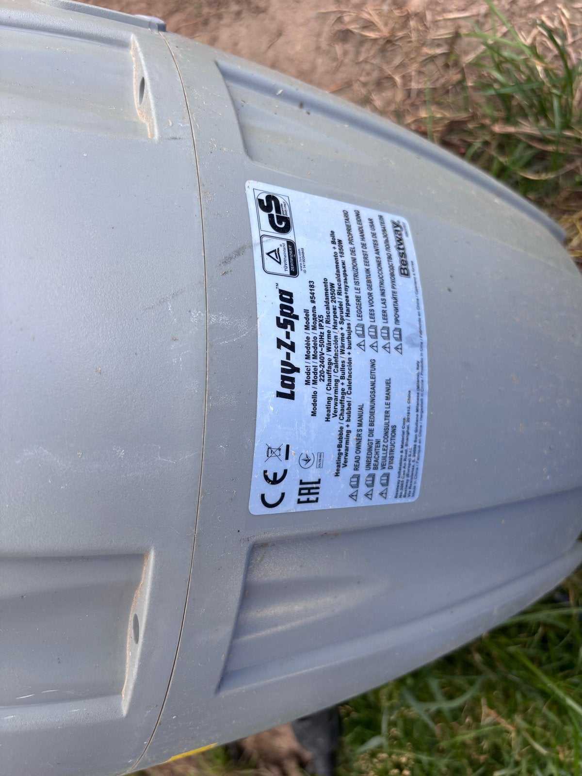 Bestway Lay-Z-Spa Pomp, Ophalen, Gebruikt, Zwembadpomp