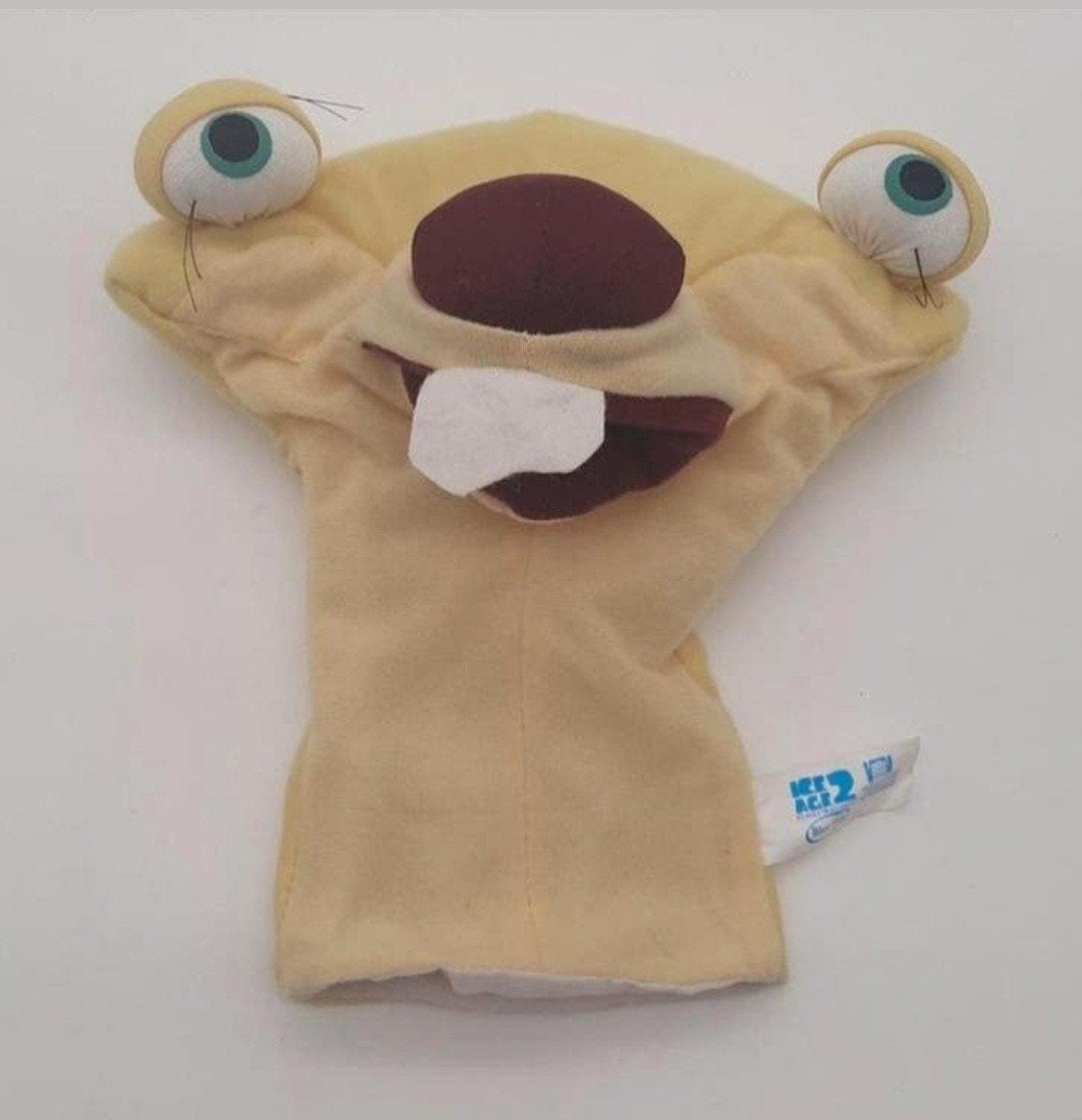Ice Age 2 Sid handpop uit 2006, Ophalen of Verzenden, Zo goed als nieuw, Overige typen, Middelgroot (20 tot 80 cm)