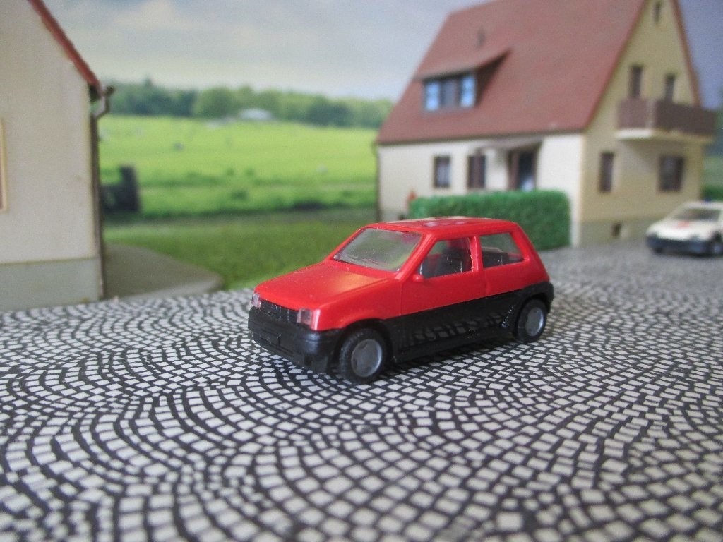 Renault Super 5 Supercinq GT - Praliné rood met schuifdak, Ophalen of Verzenden, Zo goed als nieuw, Auto, Rietze