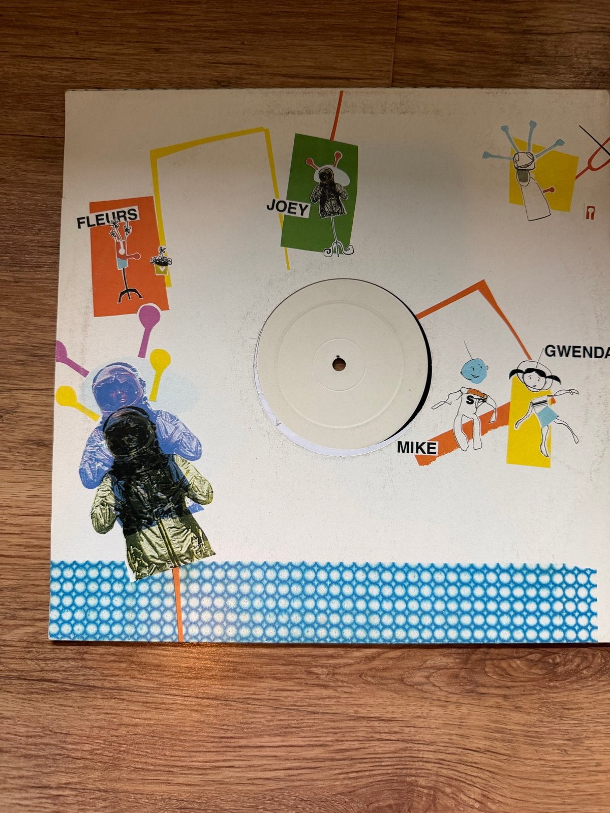 Fleurs, Joey, Mike, Gwenda - Witte Label Vinyl, LP, Gebruikt, Originele persing, Ophalen of Verzenden
