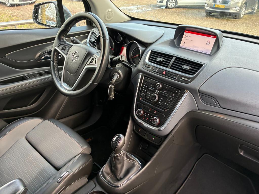 Opel Mokka 1.4 T Cosmo | Cruise + Clima + Half leder nu €, Voorwielaandrijving, Gebruikt, 4 cilinders, Leder en Stof