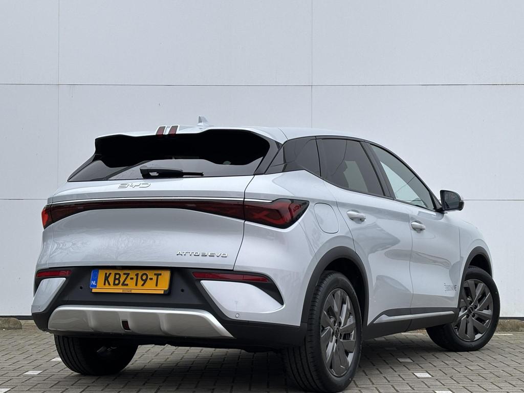 BYD ATTO 3 EVO Design 74.8 kWh | 360 Camera | Navigatie | |, Automaat, Achterwielaandrijving, Huisgarantie, Met garantie (alle)