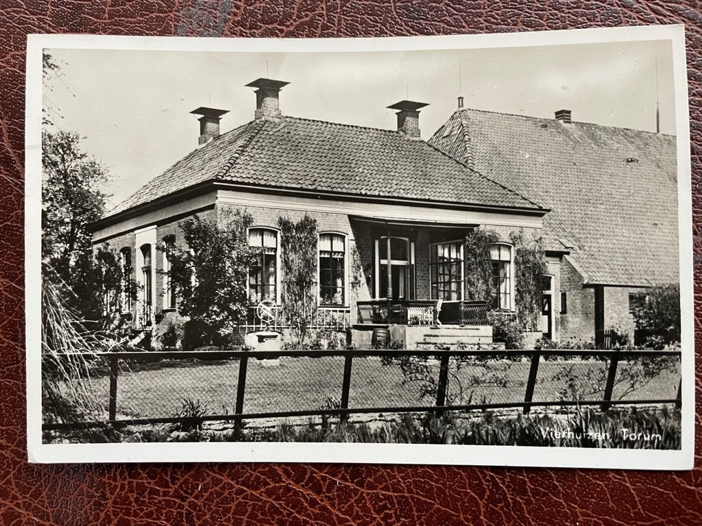 ansichtkaart van Vierhuizen, Torum., Verzenden, 1940 tot 1960