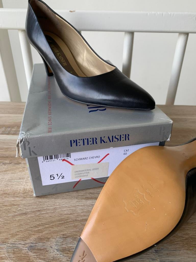 Peter Kaiser pumps maat 39, Pumps, Zwart, Nieuw, Ophalen of Verzenden