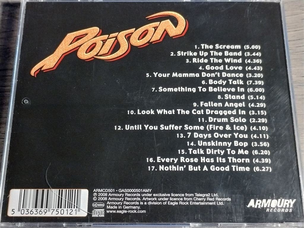 Poison - Seven Days Live, Ophalen of Verzenden, Zo goed als nieuw