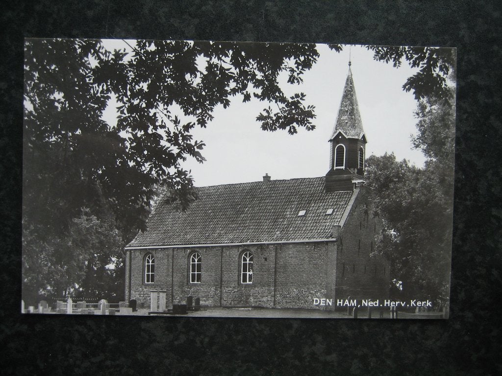 DEN HAM N.H. kerk, Ophalen of Verzenden, Voor 1920, Overijssel