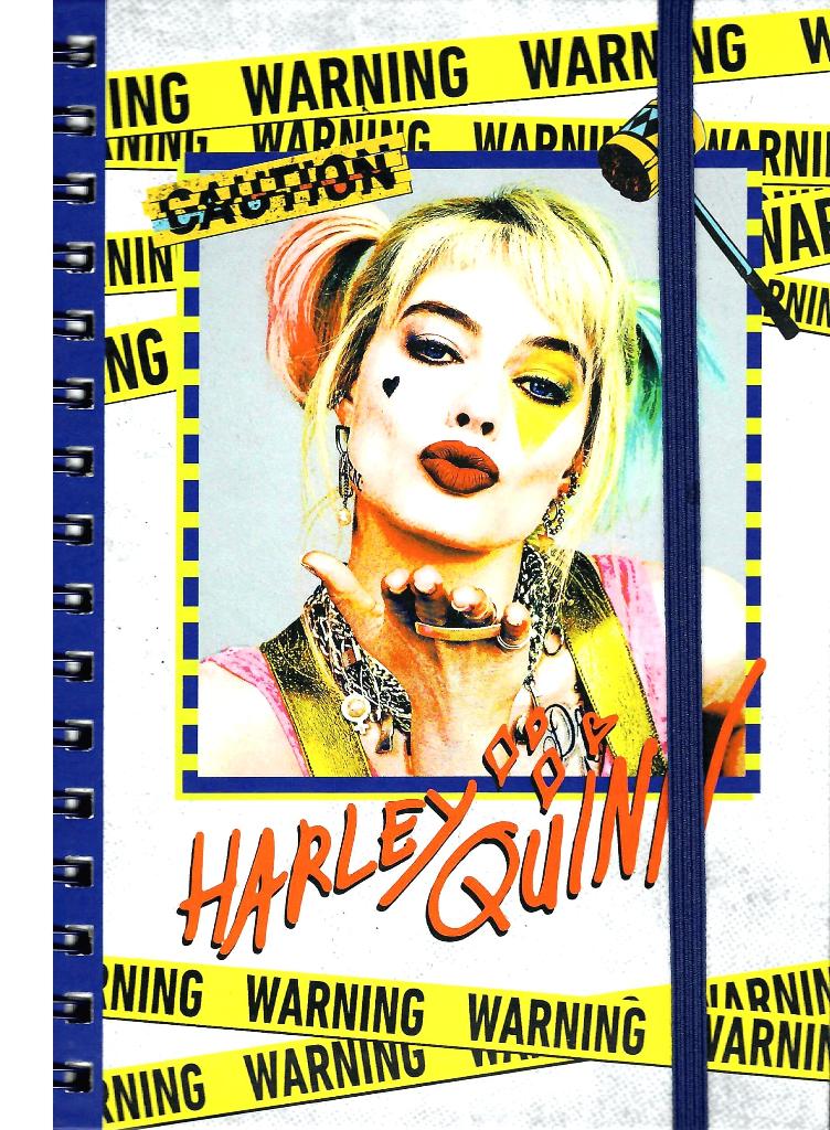 Harley Quinn - Birds Of Prey Ringband Notebook, Unit A, Bruce Way,  ⠀ ⠀Whetstone  ⠀ ⠀LE8 6HP ⠀LEICESTER  ⠀ ⠀Verenigd Koninkrijk