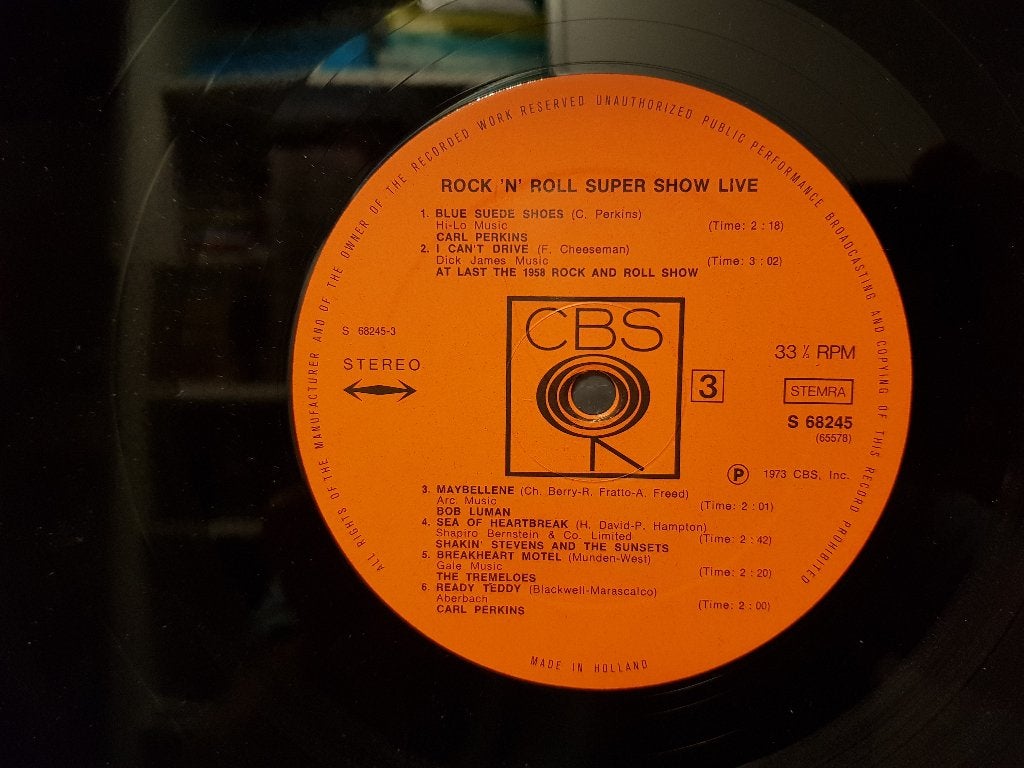 lp Rock n roll super show live (Z234-31), Ophalen of Verzenden, Zo goed als nieuw, 12 inch, Pop
