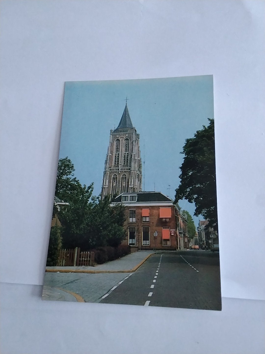 Ansichtkaart Gorinchem Grote Kerk Ongelopen, Ophalen of Verzenden, 1960 tot 1980, Ongelopen, Zuid-Holland