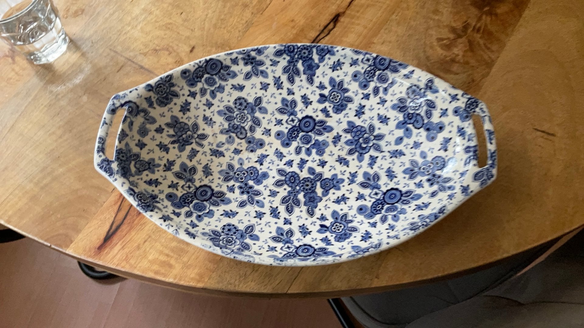 Ovaale schaal beatrix servies, Ophalen of Verzenden, Zo goed als nieuw, Overige stijlen, Schaal of Schalen
