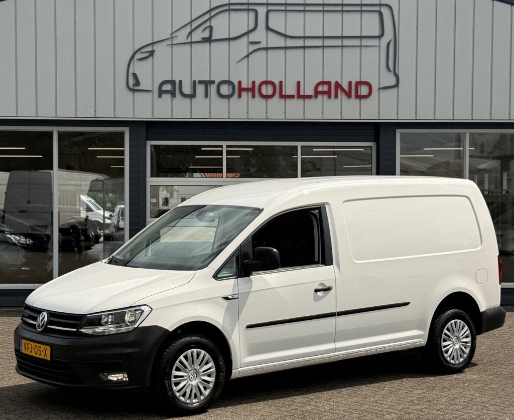 Volkswagen CADDY 1.4 TGI ECOFUEL 81KW 110PK L2H1 MAXI EURO 6, Voorwielaandrijving, CNG (Aardgas), Volkswagen, Wit