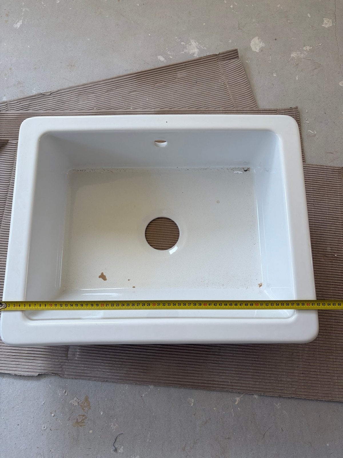 IKEA HAVSEN Keramische spoelbak - Nieuw, Overige typen, IKEA, Nieuw, Ophalen of Verzenden