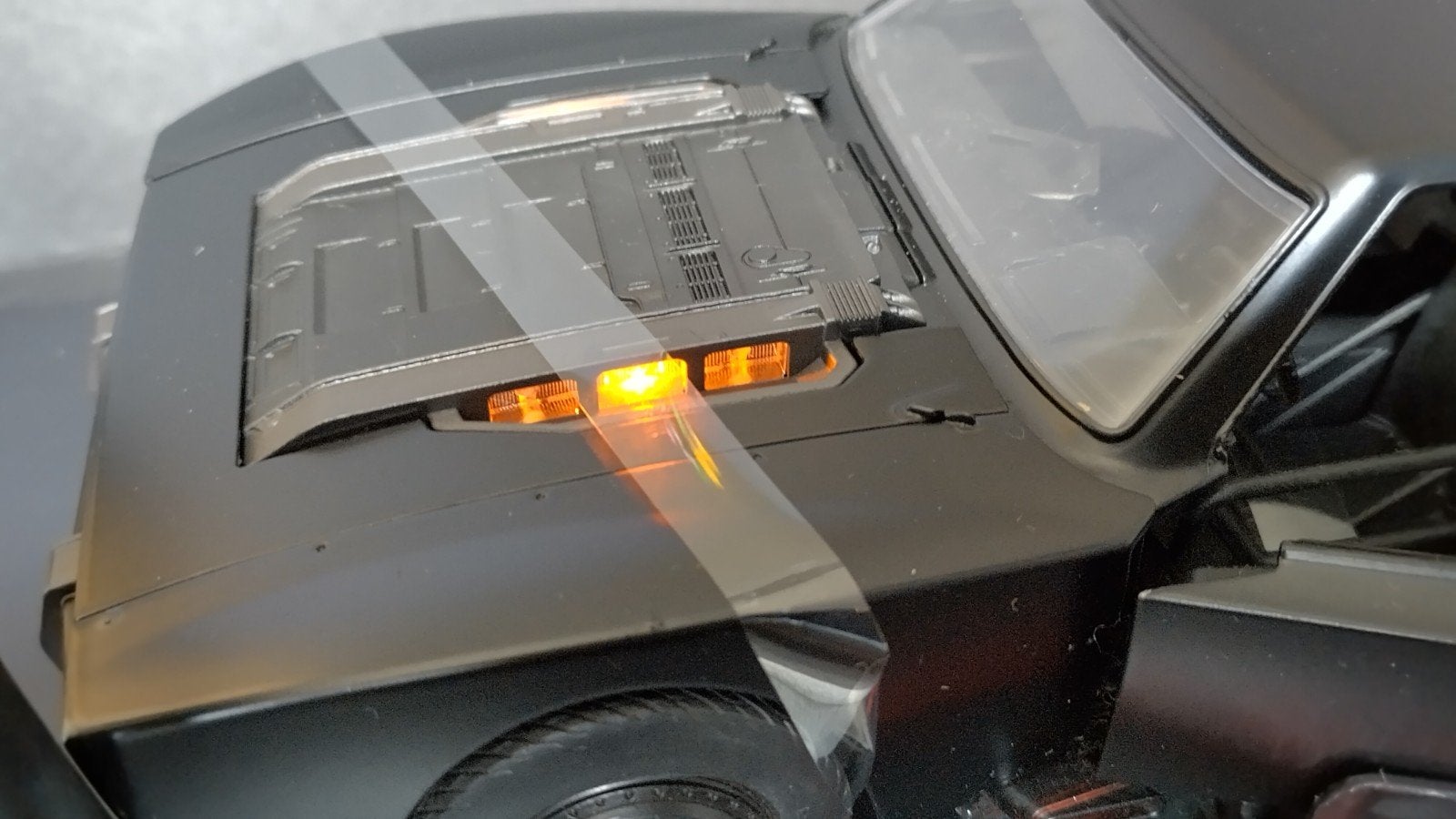 Batmobile The Batman 2022 1:18 Jada With lights Pol, Overige merken, Auto, Verzenden, Nieuw