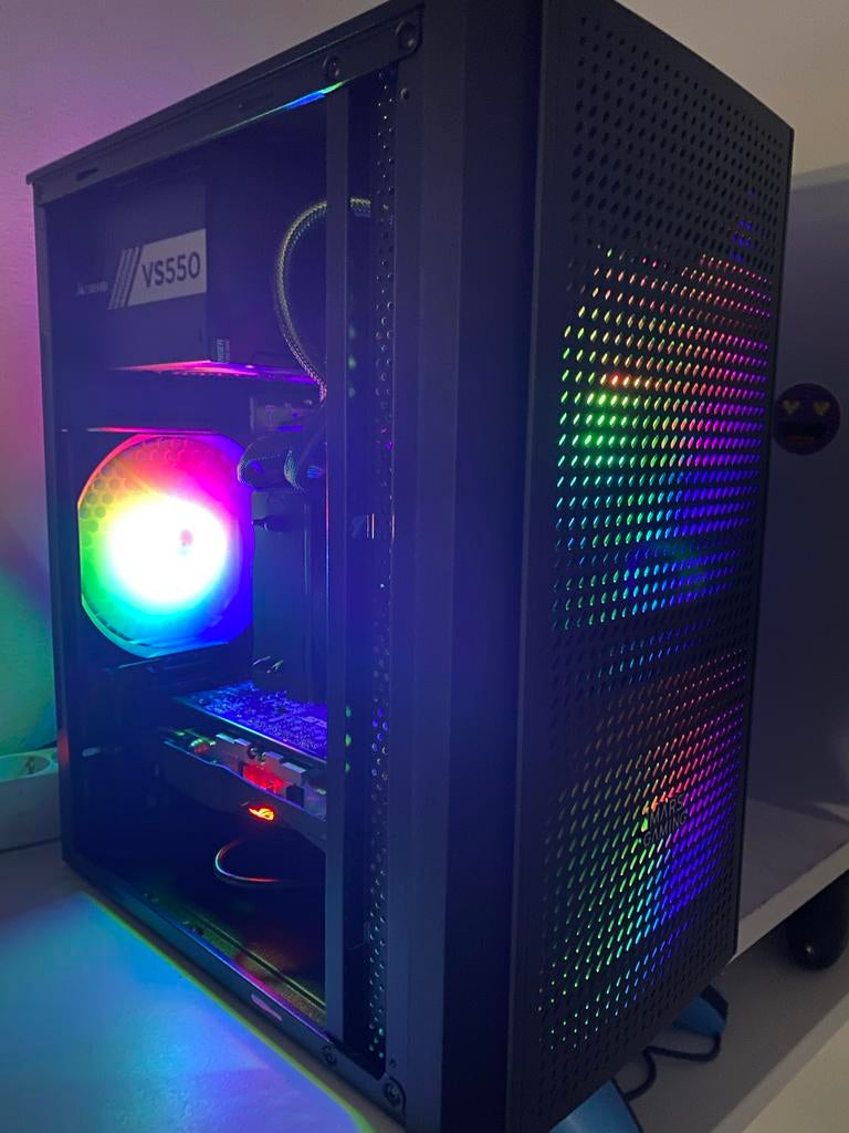 Gaming PC met AMD Ryzen 5 2600X en 16GB RAM, Gebruikt, HDD, Ophalen of Verzenden, Gaming