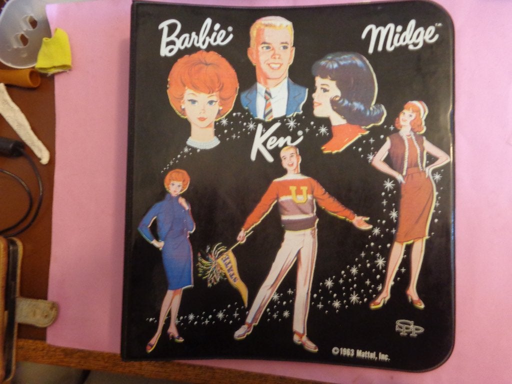Barbie vintage Grote Barbie Midge Ken Multomap, Verzamelen, Ophalen of Verzenden, Gebruikt, Overige typen