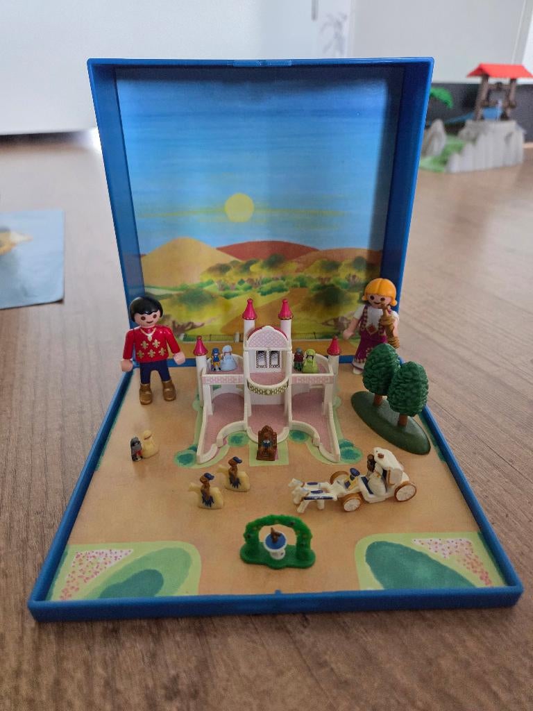 4330 playmobil micro wereld sprookjespaleis, Ophalen of Verzenden, Gebruikt, Complete set