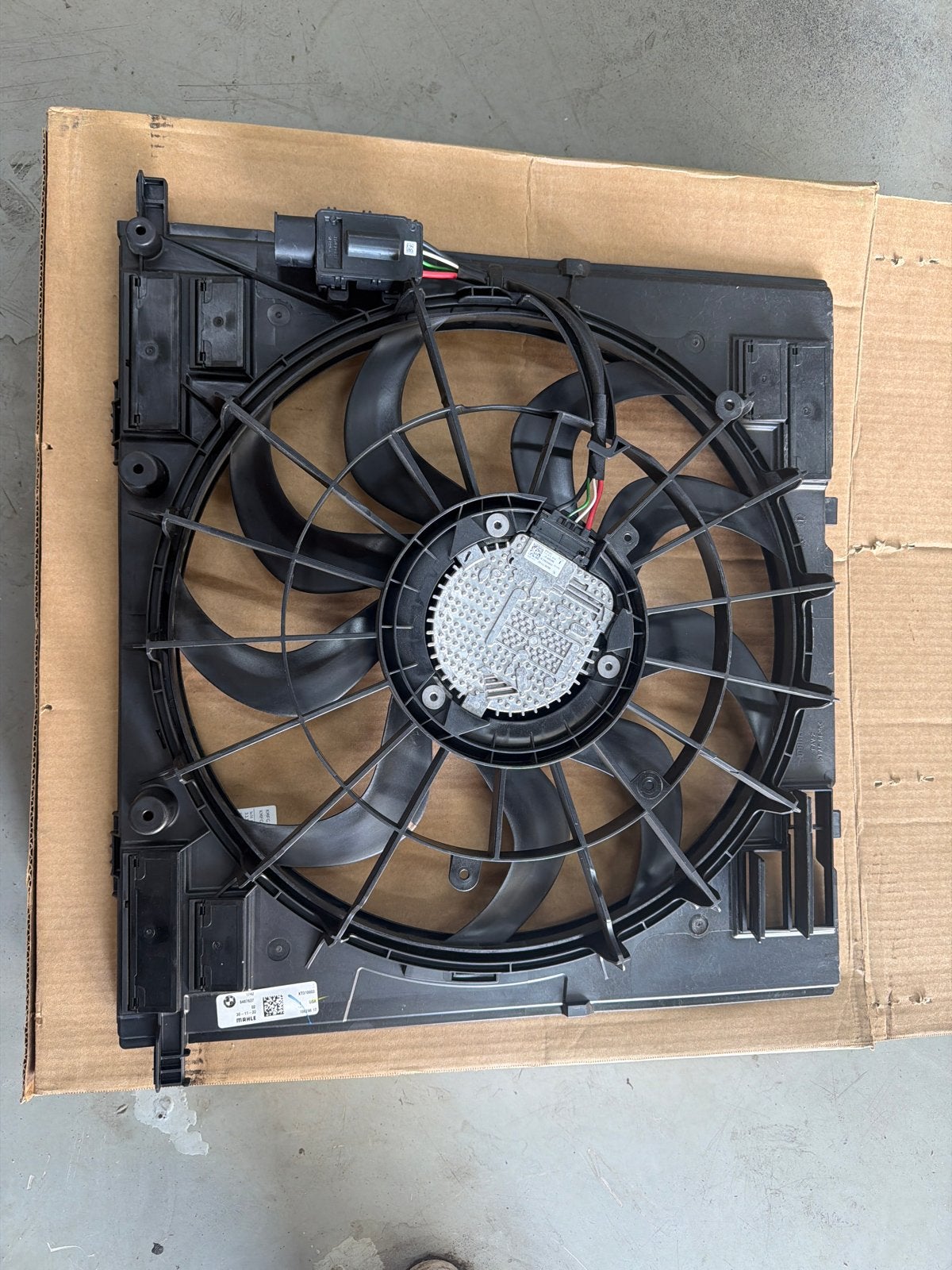 BMW Koelventilator 8487637 - Origineel Mahle, Gebruikt, B, Ophalen of Verzenden, W