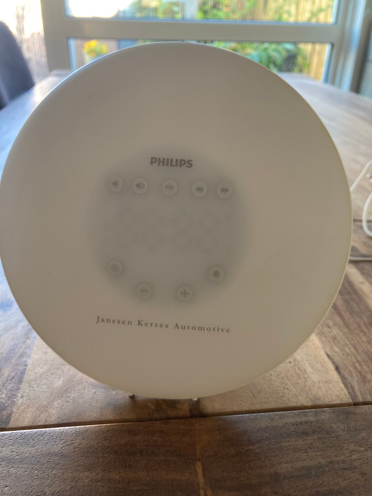 Philips Wake-up Light Wekker HF3505, Ophalen of Verzenden, Zo goed als nieuw, Digitaal