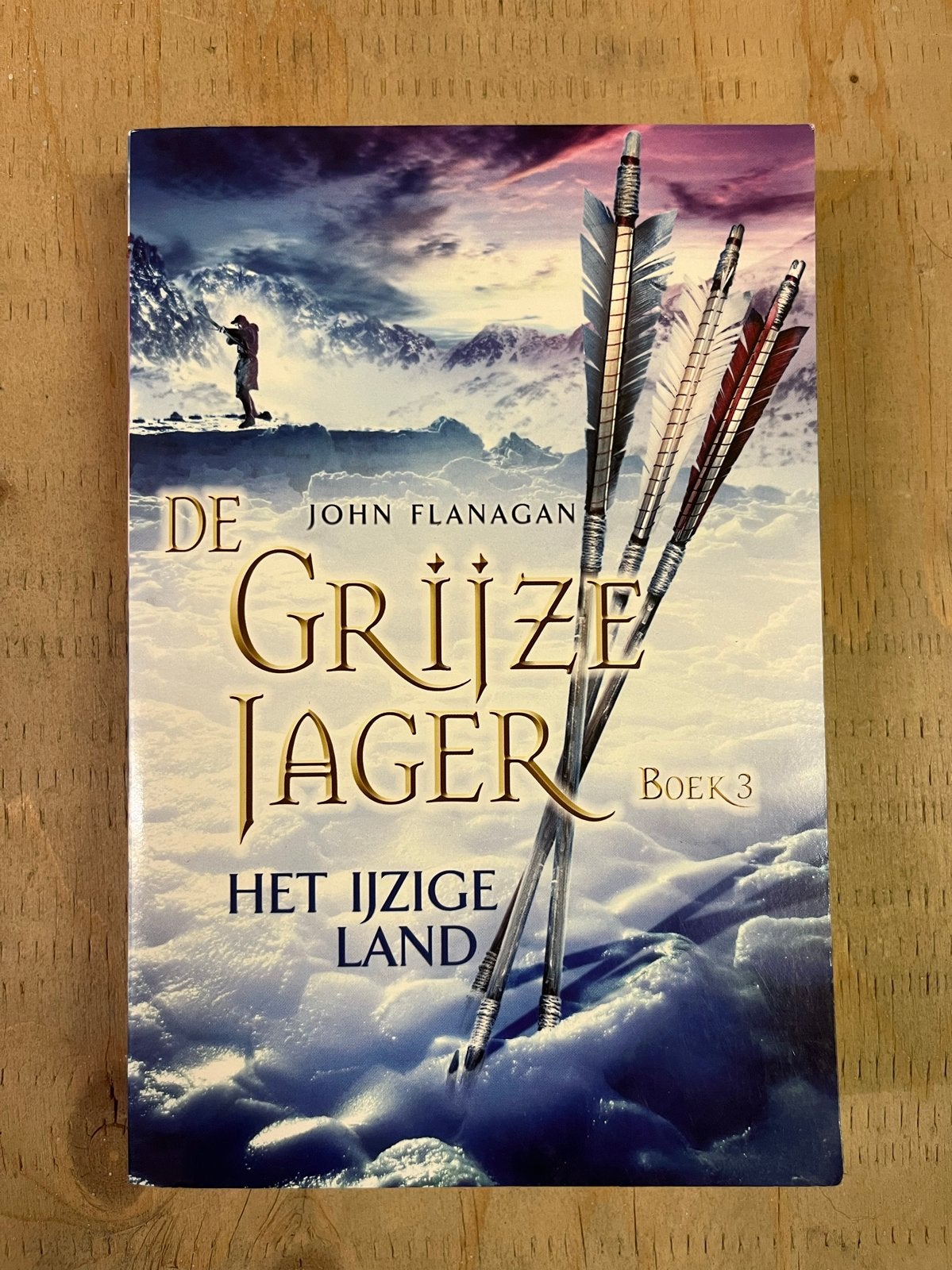 De Grijze Jager Boek 3: Het IJzige Land - John Flanagan, Boeken, Ophalen of Verzenden, Zo goed als nieuw
