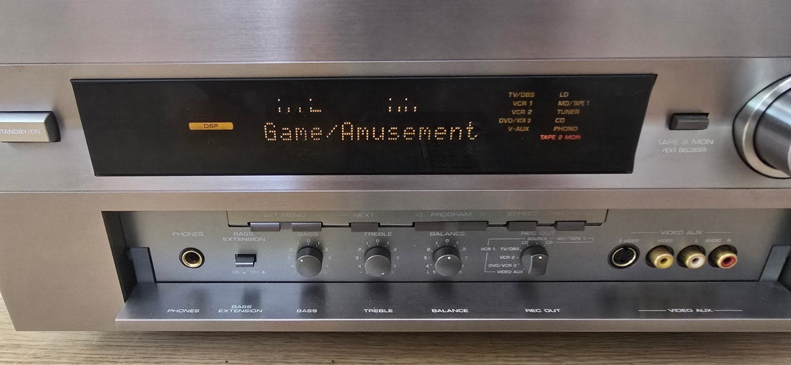Yamaha DSP-A1 AV-receiver met afstandsbediening, Ophalen, Yamaha, 120 watt of meer, Gebruikt