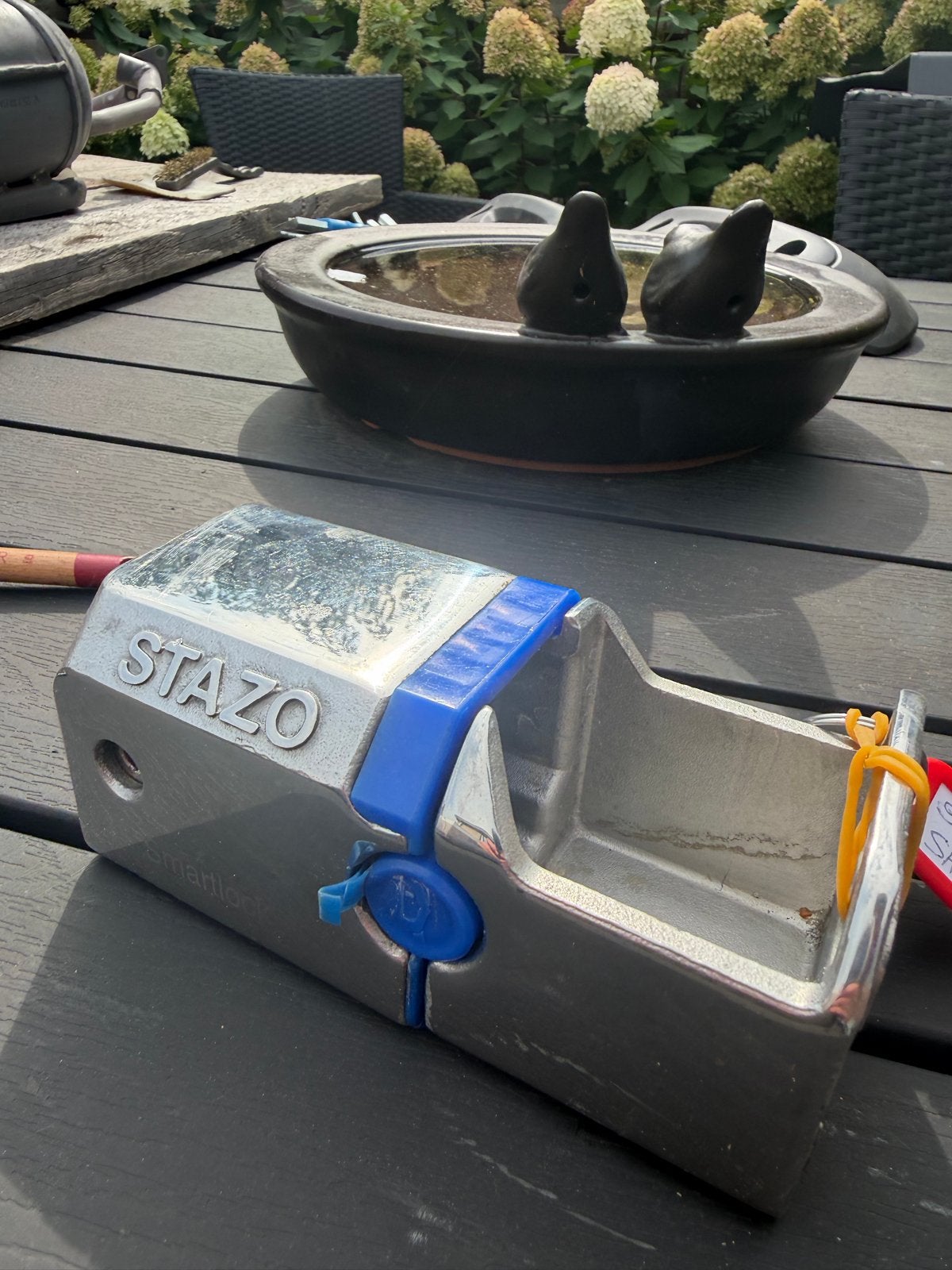 Stazo buitenboordtmoter slot, Ophalen of Verzenden, Gebruikt