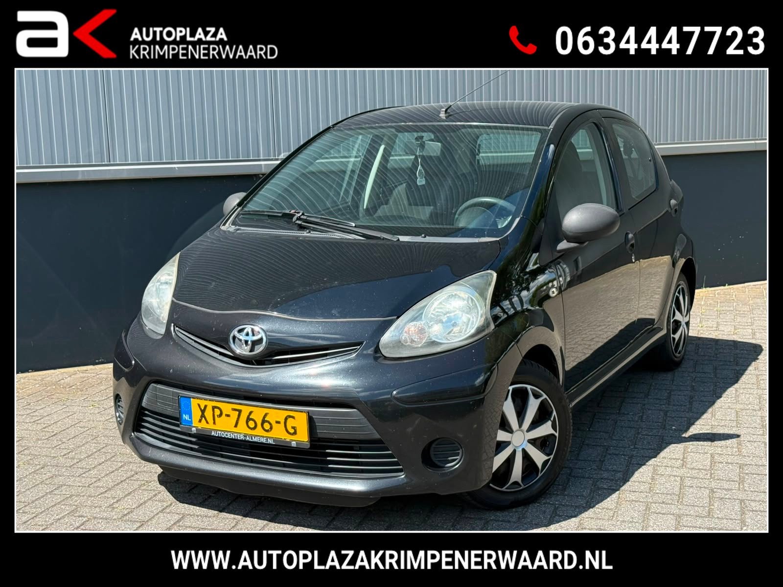 Toyota Aygo 1.0 VVT-i Comfort Carplay Airco Elektrische Rame, Voorwielaandrijving, Euro 5, Stof, Gebruikt